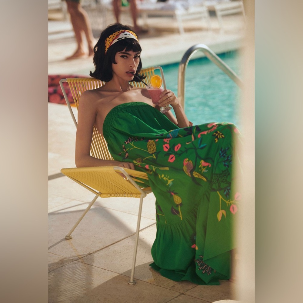 Anthropologie maxi dress